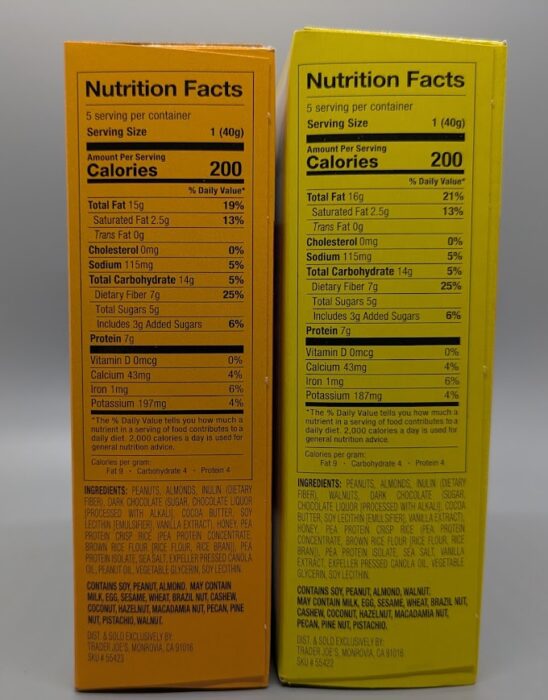 Trader Joe's Simply Nutty Bars