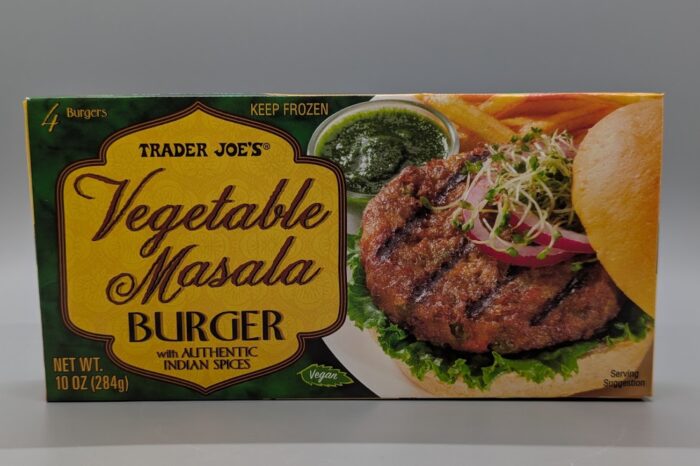 Trader Joe's Vegetable Masala Burgers