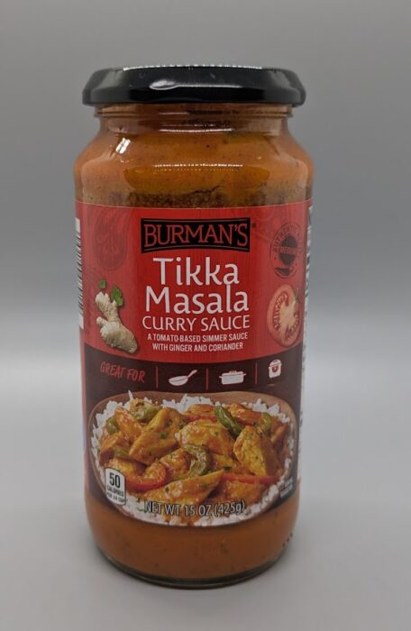 Burman's Tikka Masala Curry Sauce