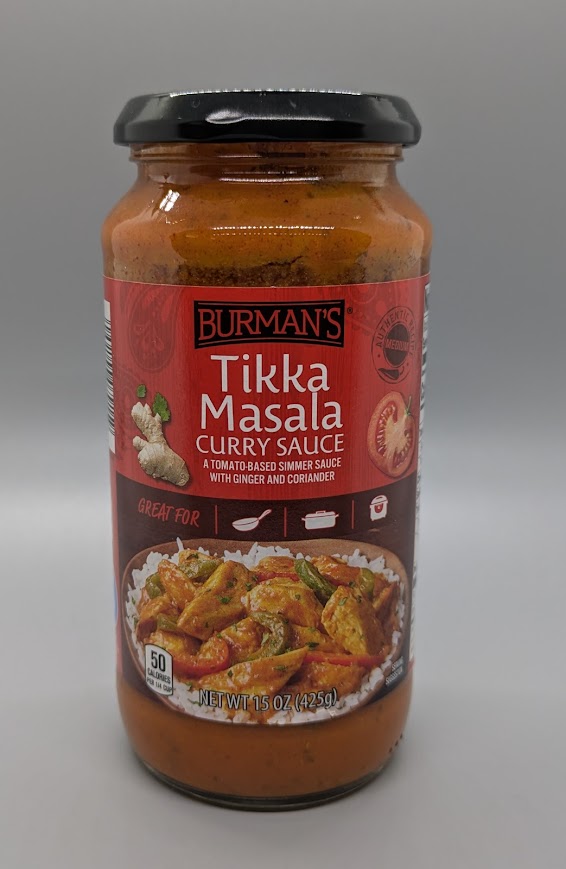 Burman's Tikka Masala Curry Sauce