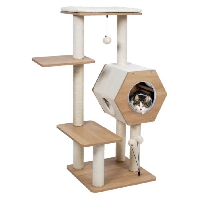 Heart to Tail Cat Activity Tower