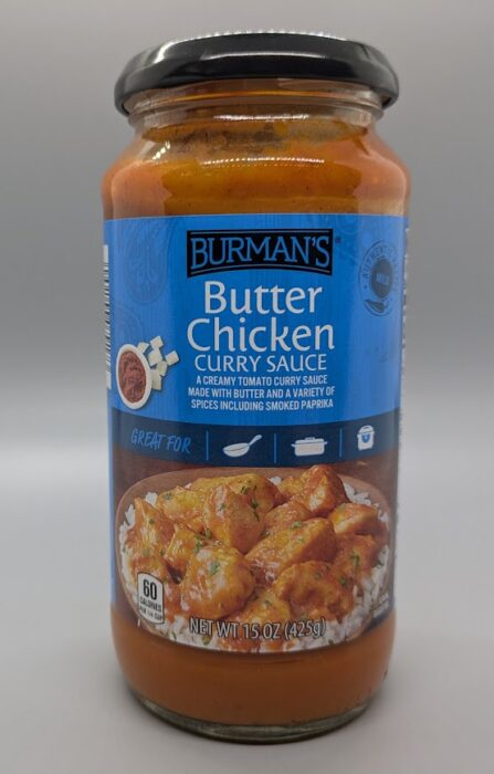 Burman's Butter Chicken Curry Sauce