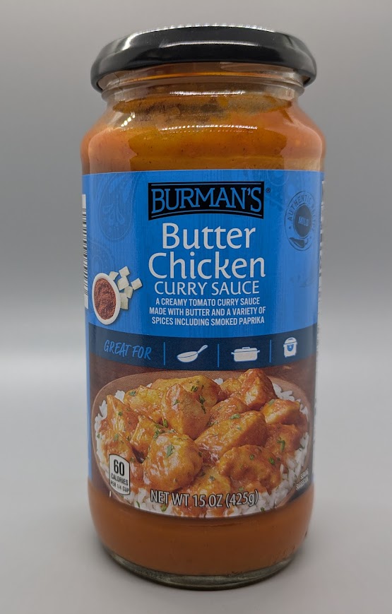 Burman's Butter Chicken Curry Sauce