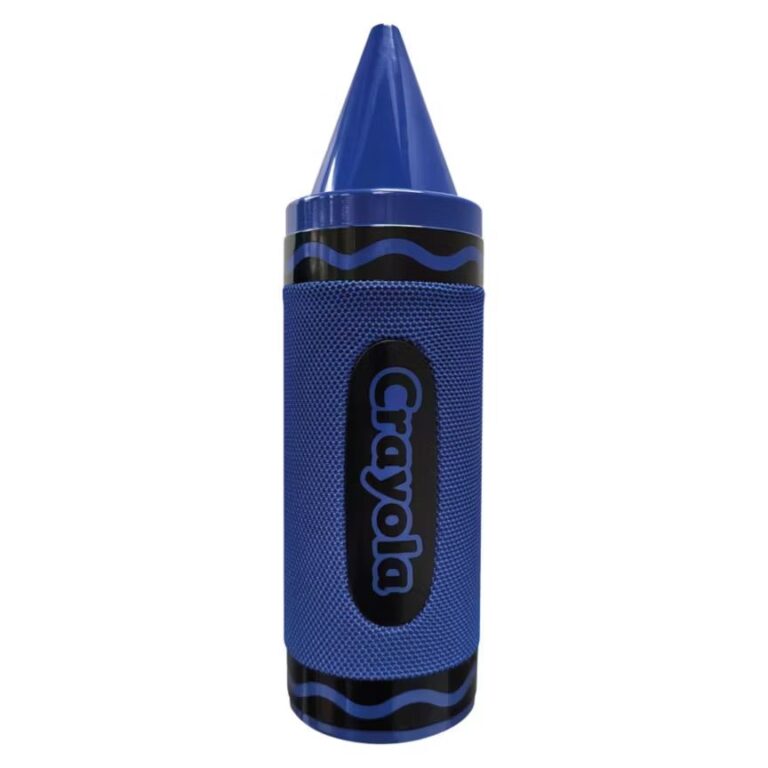 Crayon Shaped Bluetooth Speaker Blue