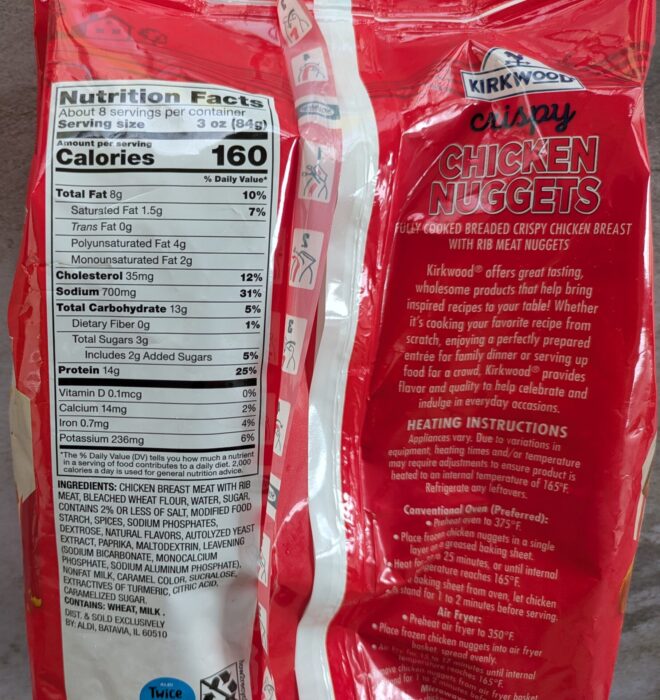 Kirkwood Crispy Chicken Nuggets