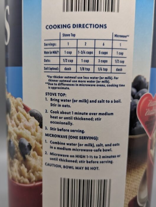 Millville Quick Cook Rolled Oats