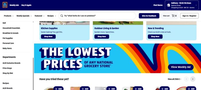 New Aldi Website - March 2026 - Weekly Ad