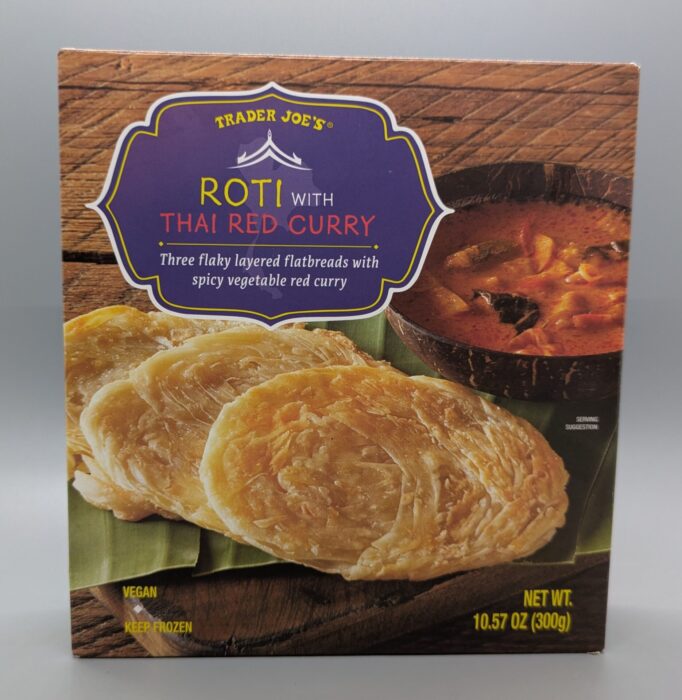 Trader Joe's Roti with Thai Red Curry