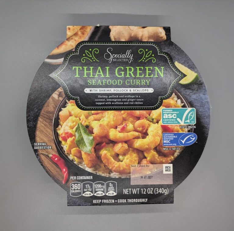 Specially Selected Thai Green Seafood Curry