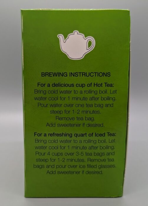 Trader Joe's Green Tea