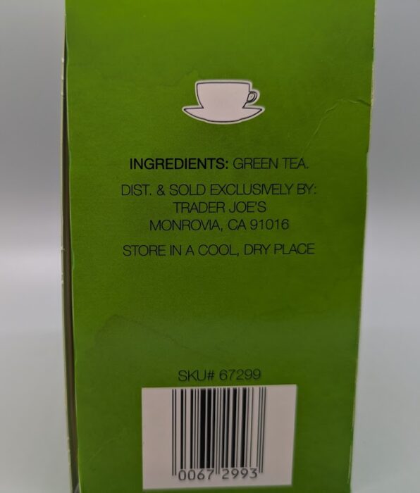 Trader Joe's Green Tea