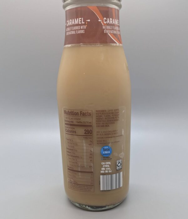 Barissimo Coffee Caramel Ice Latte