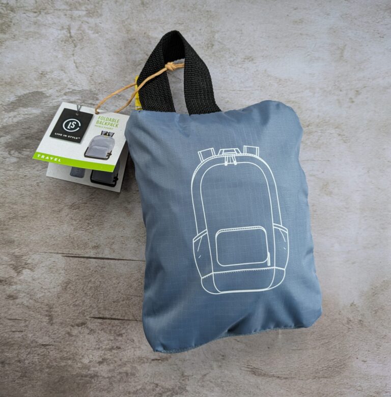 LIVE IN STYLE Foldable Backpack