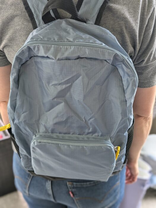 LIVE IN STYLE Foldable Backpack 6