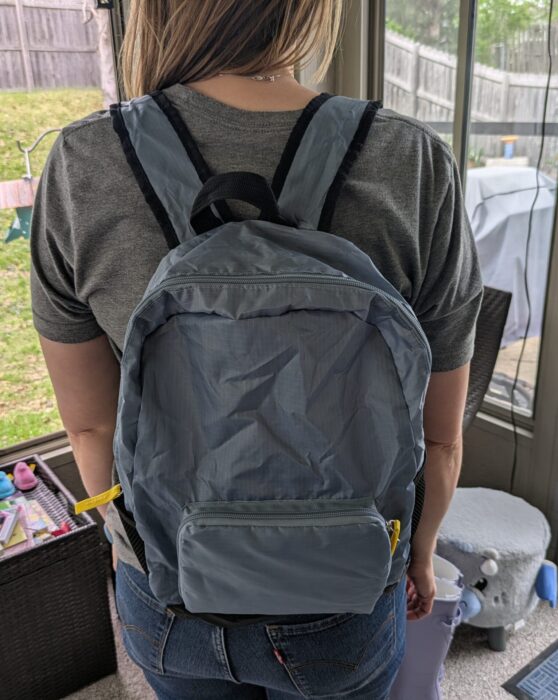 LIVE IN STYLE Foldable Backpack 