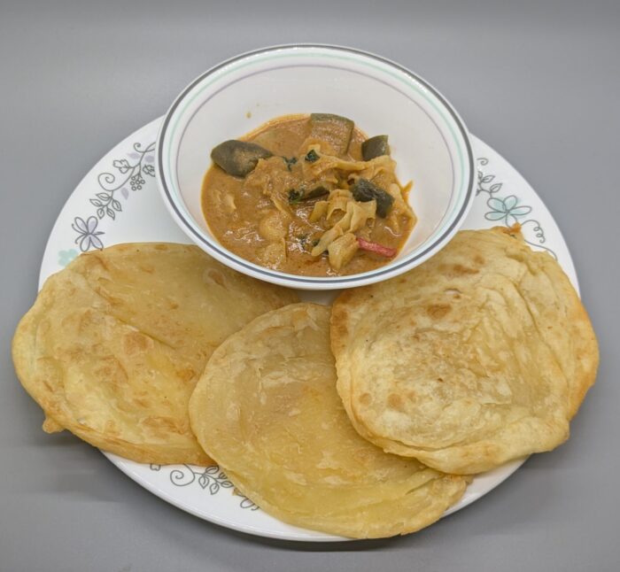 Trader Joe's Roti with Thai Red Curry
