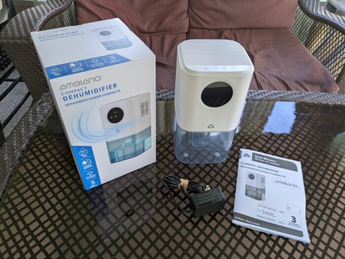 Ambiano Compact Dehumidifier