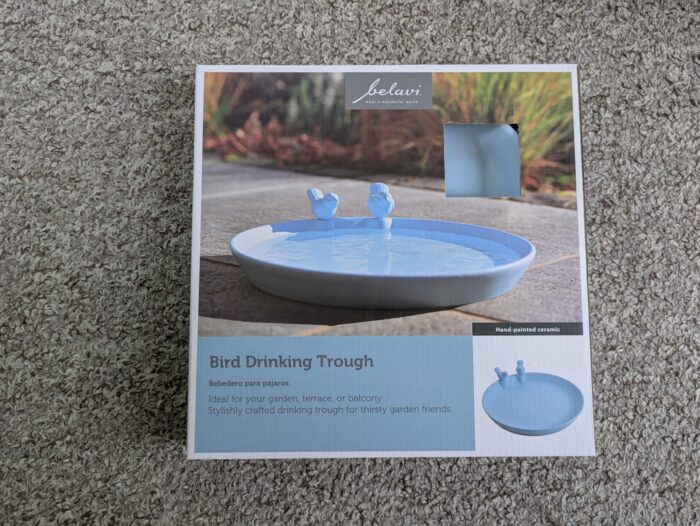 Belavi Bird Drinking Trough