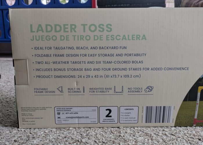 Crane Ladder Toss