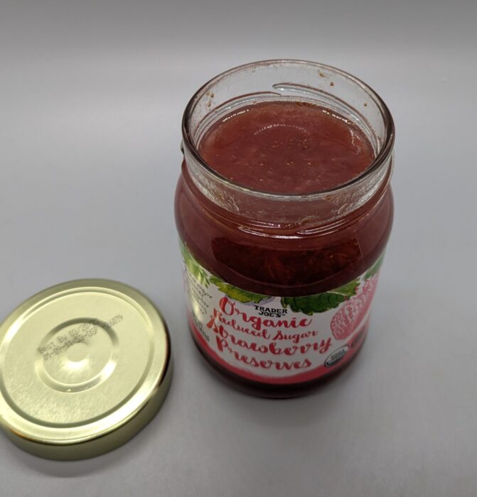 Trader Joe's Organic Reduced Sugar Strawberry Preserves