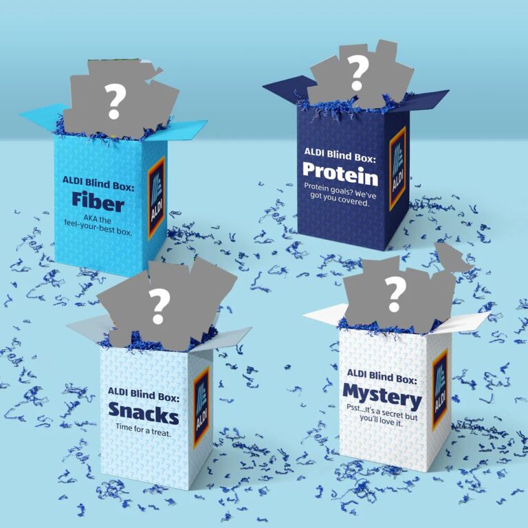 Aldi to Give Away Free “Blind Boxes” in Late June. May the Odds Be Ever In Your Favor.