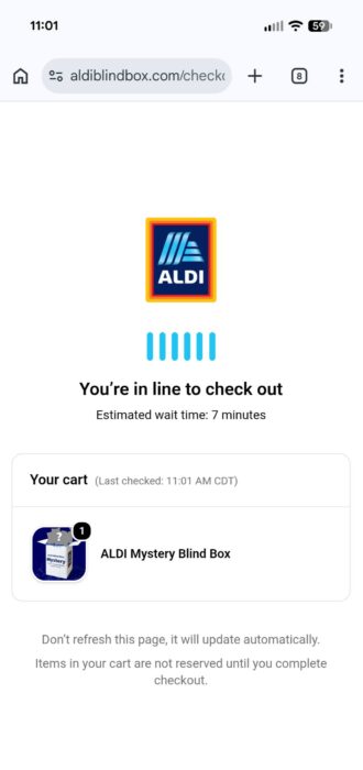 Aldi Blind Box Giveaway 1 - 1101