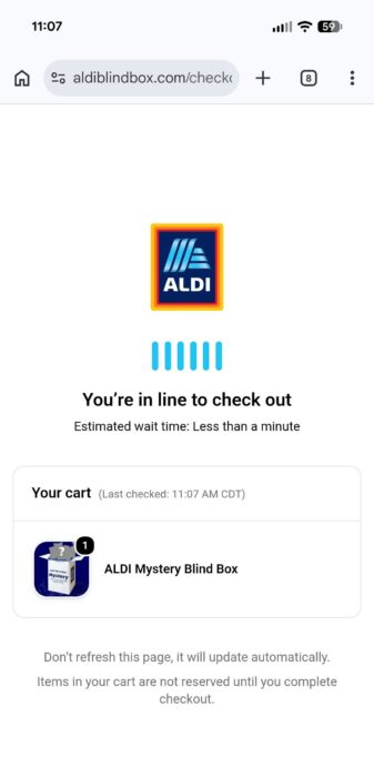 Aldi Blind Box Giveaway 2 - 1107