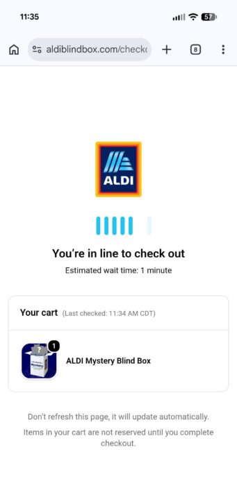 Aldi Blind Box Giveaway 6 - 1135
