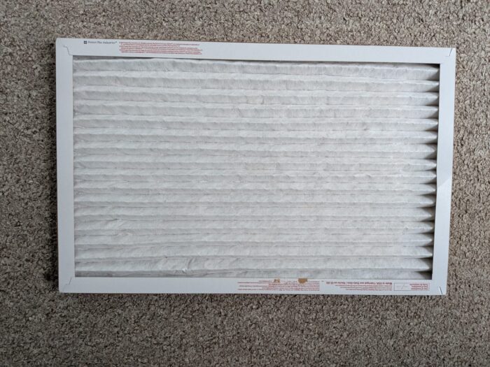 Aldi DuPoint Air Filter - Back