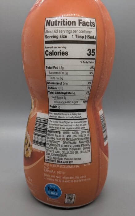 Barissimo Cinnamon Roll Coffee Creamer