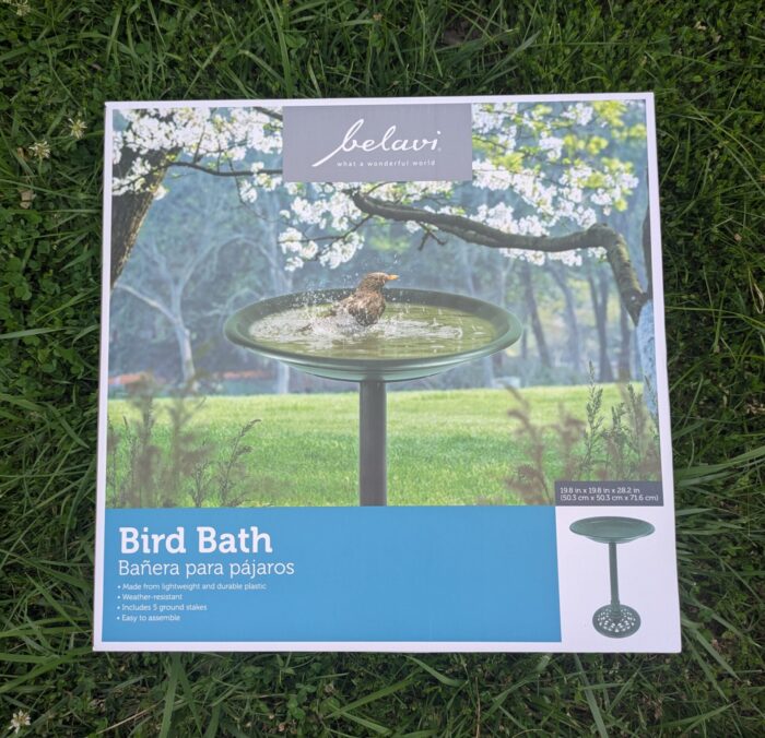 Belavi Bird Bath